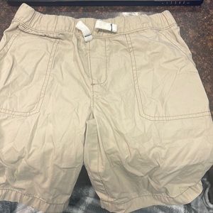 Boys khaki shorts
